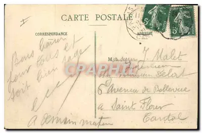 Maintenon - Aqueduk - Widok perspektywiczny — Ch. Fonceault, wyd., Dreux, n°45 — Rewers