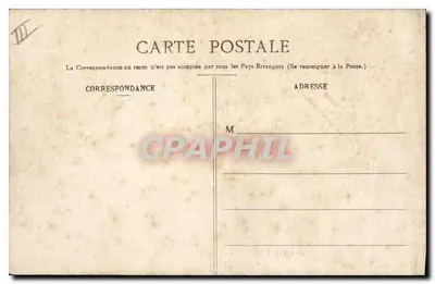 Maintenon — Portal Zamku i Wejście na Schody — Ch. Foncault, wyd., Dreux, n°49 — Rewers