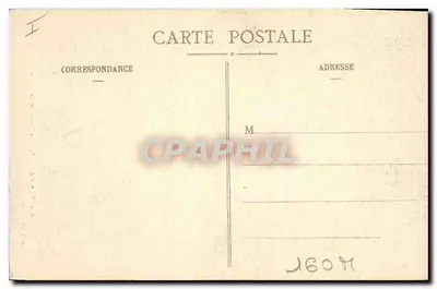 Castelo de ANET - A Câmara de Diane — Ch. Foucault, editor, Dreux — Verso