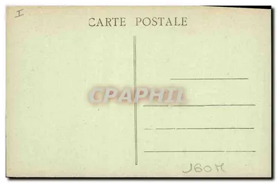 Castelo de ANET (E.-at-L.) — Imposto da Porta Principal — G. Feurnault, editor, Dreux, n° 54 — Verso