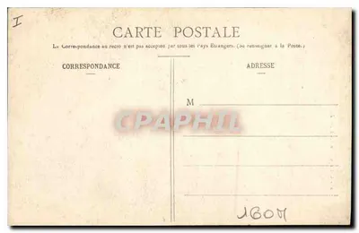 Zamek Anet — Wejście — Ch. Foucault, wyd. Dreux — Rewers