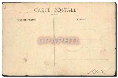Château d'ANET (E.-et-L.) — vue du château avec portrait d'Henri II — éditeur Ch. Foccart, Dreux — Verso