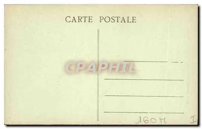 Castelo de ANET (E.-et-L.) — A entrada principal — G. Fonceauil, editor, Dreux — Verso