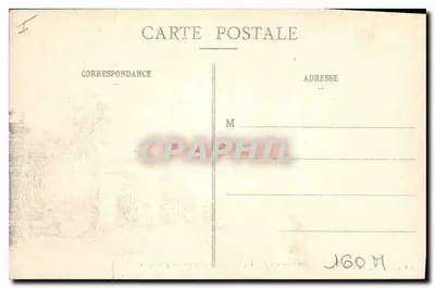 Castelo de ANET (século XVI) — A Entrada Principal — Ch. Foucault, editor. Dreux — Verso