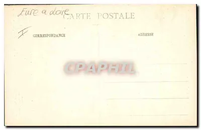 Anet - A Igreja — editor Ch. Fourault, Dreux, n°35 — Verso