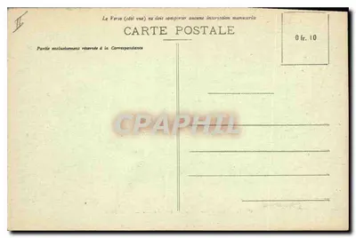 Anet - Pieza de Agua del Castillo y Molino de la Barillette — Foucault, editor, Dreux, n°7 — Reverso