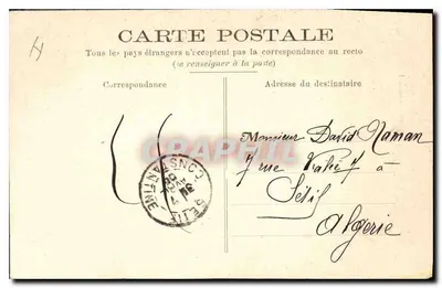 Spadzista Doubs — Franche-Comté — Teulet, wyd. Besançon (płytki Jouglia) — Rewers