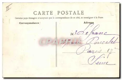 Baume-les-Messieurs (Jura) — Acima do Abismo — B.F., Paris — n°277 — Verso