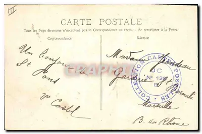 Gémenos - Le Vallon de St-Pons & le Pic de Bretagne — éditeur SOLDEVY & Lacour Marseille, n° 3424 — Rückseite