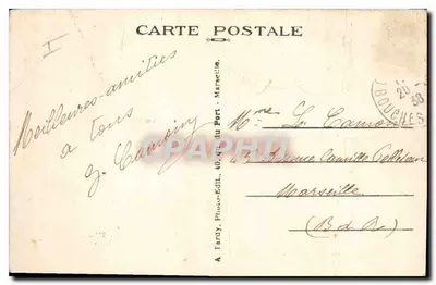 Gémenos (B.-du-R.) — La Vallée de Saint-Pons — Gémenos (B.-du-R.) — Achterkant