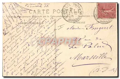Les Tompieres à St-Pons — Gémenes — Phototype R. Lacroix-Marssette n°3412 — Verso