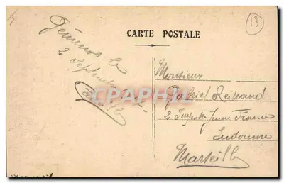 Gemenos — A Fonte — C. Roubier — Verso