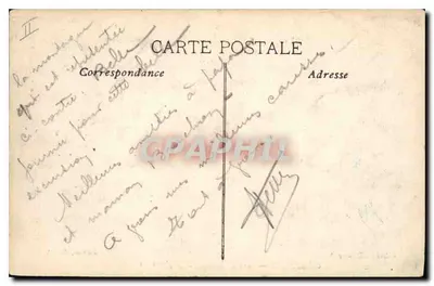 Gèmenos — De Punten van Roquefoucade — Uitgever Dublet — Achterkant