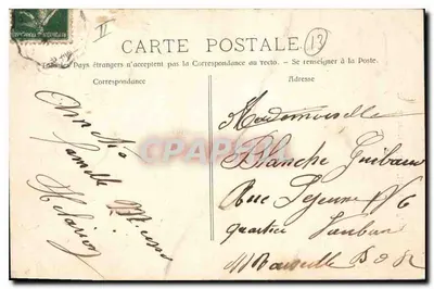 Gémenos - Klasztor Świętego Pona — Fototypia d. Lacour Marsacilin, nr 3422 — Rewers