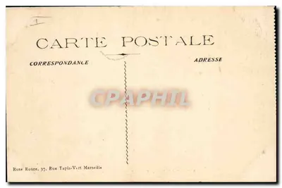 Gemenos - Saint-Pons - A Fonte — editor não identificado, n° de série 191 — Verso