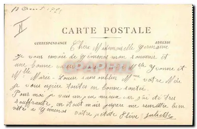 Gémenos - Valle di St-Pons — La Chiesa di San Martino — editore non identificato, n° 6 — Verso