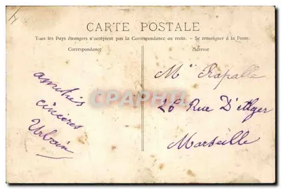 Gémenos - Le Paradou (St Pons) — maison au bord d'un pont en pierre, avec falaises boisées en arrière-plan — Phototype & Lacouu Marcel, n° 3416 — Rückseite