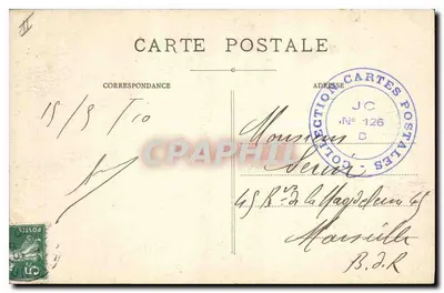 ÉMÉNOS - SAINT-PONS — Spadzista mostu — Wydawca Marsylia — Rewers