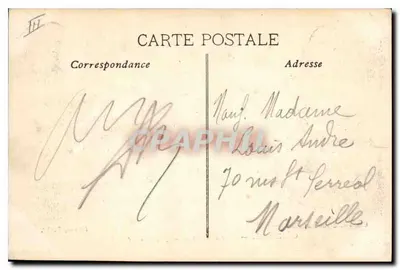 GÈMENOS — Le Pointes de Roquefoucade — Uitgever Dublet — Achterkant