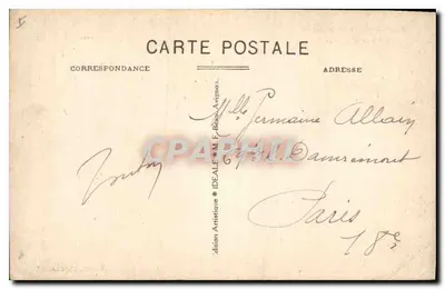 Villeneuve-lès-Avignon — Fort Saint-André (XIVe s.) — Édition Artistique & IDEALE, n°32 — Verso