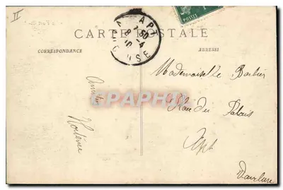 Villeneuve-lès-Avignon — Le Fort Saint-André — éditeur inconnu, n° 2414 — Verso