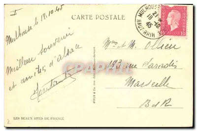 Mulhouse — Bollwerk — Braun & Cie, nr 683 — Rewers
