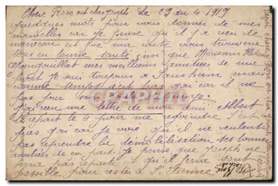 Mulhouse (Haut-Rhin) — Wieża Bollwerk — wydawca nieznany, numer serii nieczytelny — Rewers