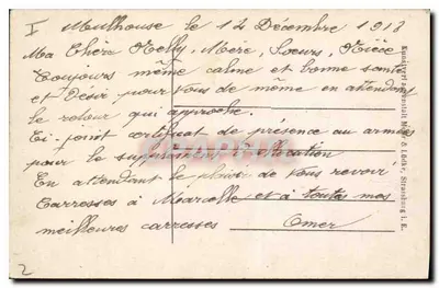 Mülhausen i Els — Zbiornik — wydawca nieznany, numer serii nie widoczny — Rewers