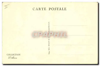 Przejście za hotelem miejskim — Mulhouse — Wydawca Braun & Cie, Mulhouse-Dornach — Rewers