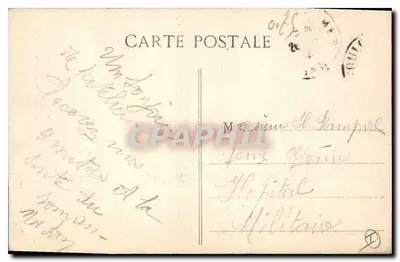 Côte d'Azur - TAMARIS — Avenida da Correios — Imp. Provençal - Marseille — Verso