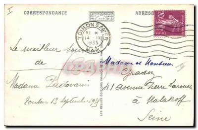 L'ESTÉREL — Corniche d'Or — Les Roches d'Anthéor — Adria, n°11926 — Rewers