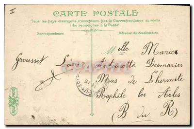 Draguignan - Escola Normal de Institutoras — editor Draguignan, n° 2568 — Verso