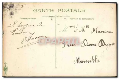 Capo Brun — vista del litoral — editor L.V. 46, n.º 2875 — Reverso