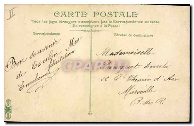 Tamaris, Kasyno Manteau — wyd. L'VÉC, nr 25 — Rewers