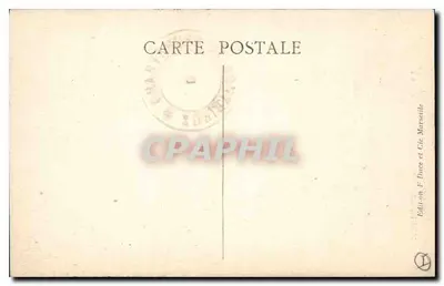 Chartreuse de Montrieux — Fachada da capela Ste-Roseline — Edição F. Duce et Cie, Marselha — Verso