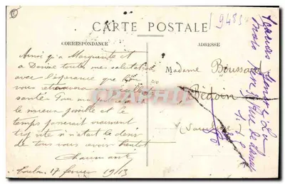 Toulon - Cap Brun - Rochers della Batteria — B.C. — n°139 — Verso