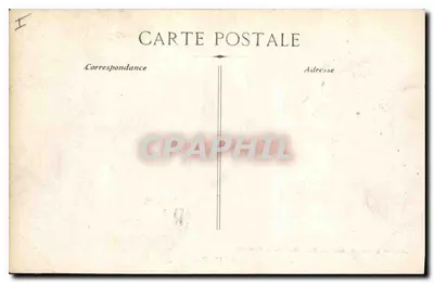 La Sainte-Baume - El Oratorio — vista de un camino forestal con un oratorio y una persona — editor no identificado — Reverso