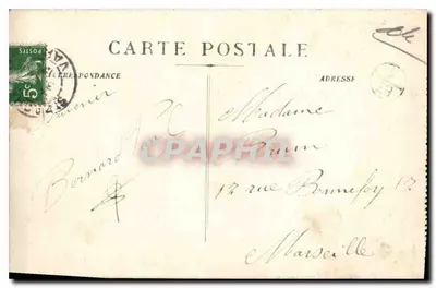La Sainte-Baume - Vista Geral — Editor desconhecido, n° de série 1 — Verso
