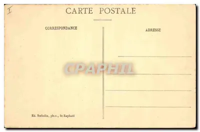 Saint-Raphaël (Var) — Vista geral — Ed. Stehelin, fot. St-Raphaël — Verso