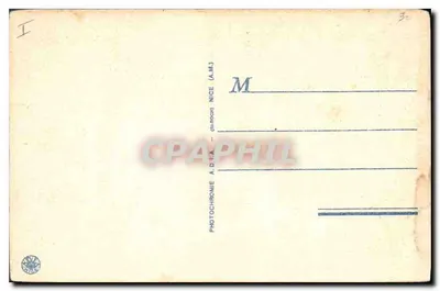 Saint-Raphaël (Var) — O Leão da Terra e a Praia — n° 1085 — Verso