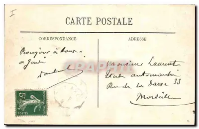 Agay — A Rocha Crochuda e o Sémaphore de Dramon — LL. N°18 — Verso