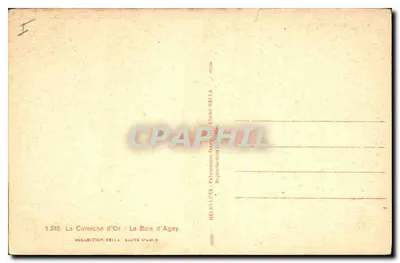 La Corniche d'Or - Zatoka Agay — kolekcja Rella, wydawca Rella — Rewers