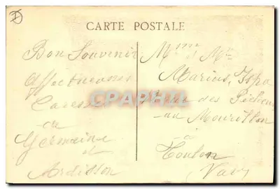 Chartreuse de MONTRIEUX — Wejście do klasztoru — wydawca nieznany — Rewers