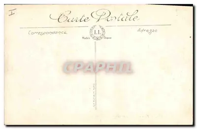Cap Brun — Playa, vista del Mourillon — LL — Reverso