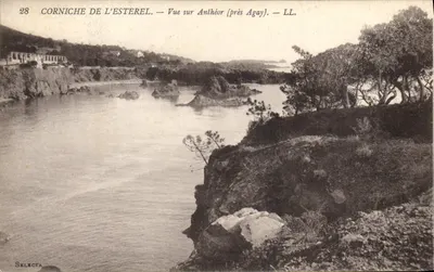 Corniche do Esterel — Vista sobre Anthéor (próximo a Agay) — LL. — Sélecta