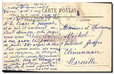 Le Mourillon — Uitzicht richting Cap Brun — LL — Achterkant