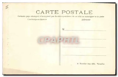 Abbaye de Port Royal — Wykopaliska dawnych kuchni — A. Bourdier imp.-édit. Versailles — Rewers