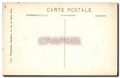 Abbaye de Port-Royal (S.-et-O.) - La Solitude — wydawca Unic: Phototypique Parisienne — Rewers