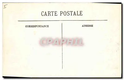 Rambouillet - O Castelo - O Salão de Recepção (Antigo Conselho de Charles X) — LL. n° 192 — Verso