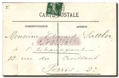Rambouillet — Le Château — La Tour François Ier — Verso